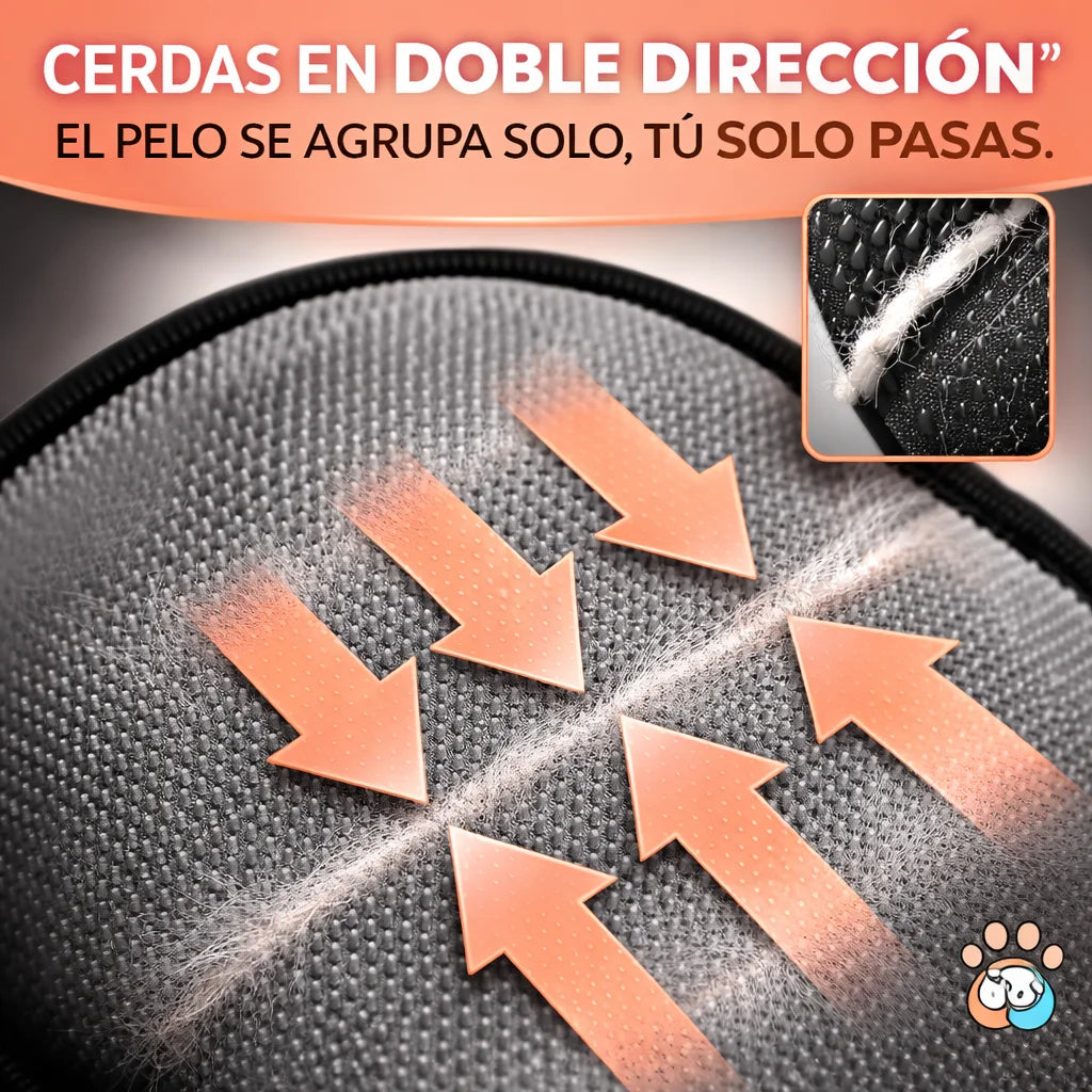 ¡Elimina el pelo de tu mascota en segundos! Manopla Quitapelos PetHair Off™ + Pelota Antiestres GRATIS