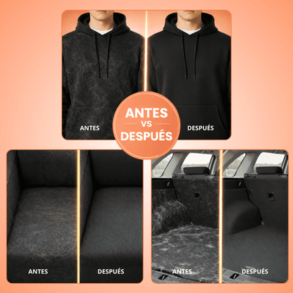 ¡Elimina el pelo de tu mascota en segundos! Manopla Quitapelos PetHair Off™ + Pelota Antiestres GRATIS