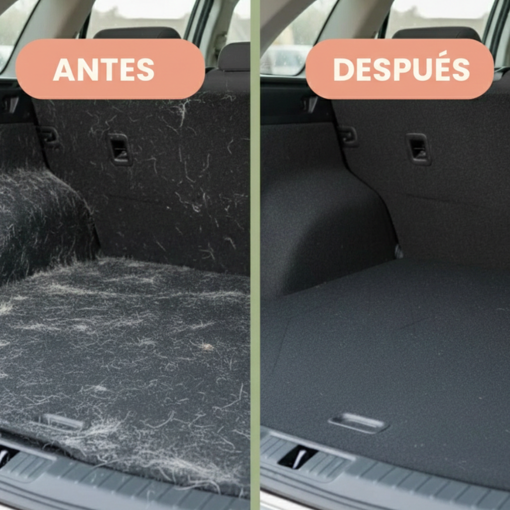 ¡Elimina el pelo de tu mascota en segundos! Manopla Quitapelos PetHair Off™ + Pelota Antiestres GRATIS